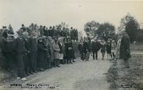 Opening tennis courts at Victoria Park,